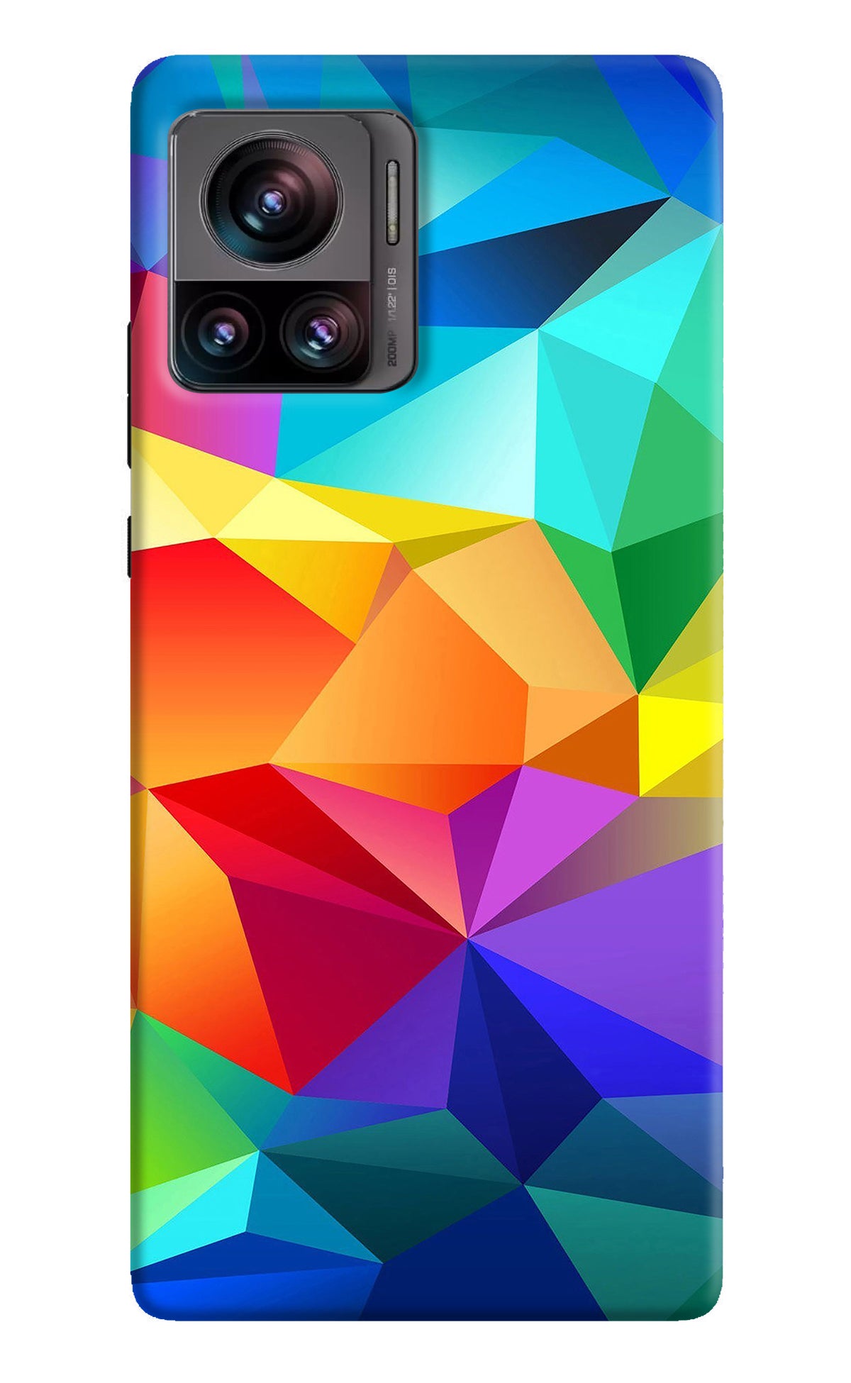 Abstract Pattern Moto Edge 30 Ultra Back Cover