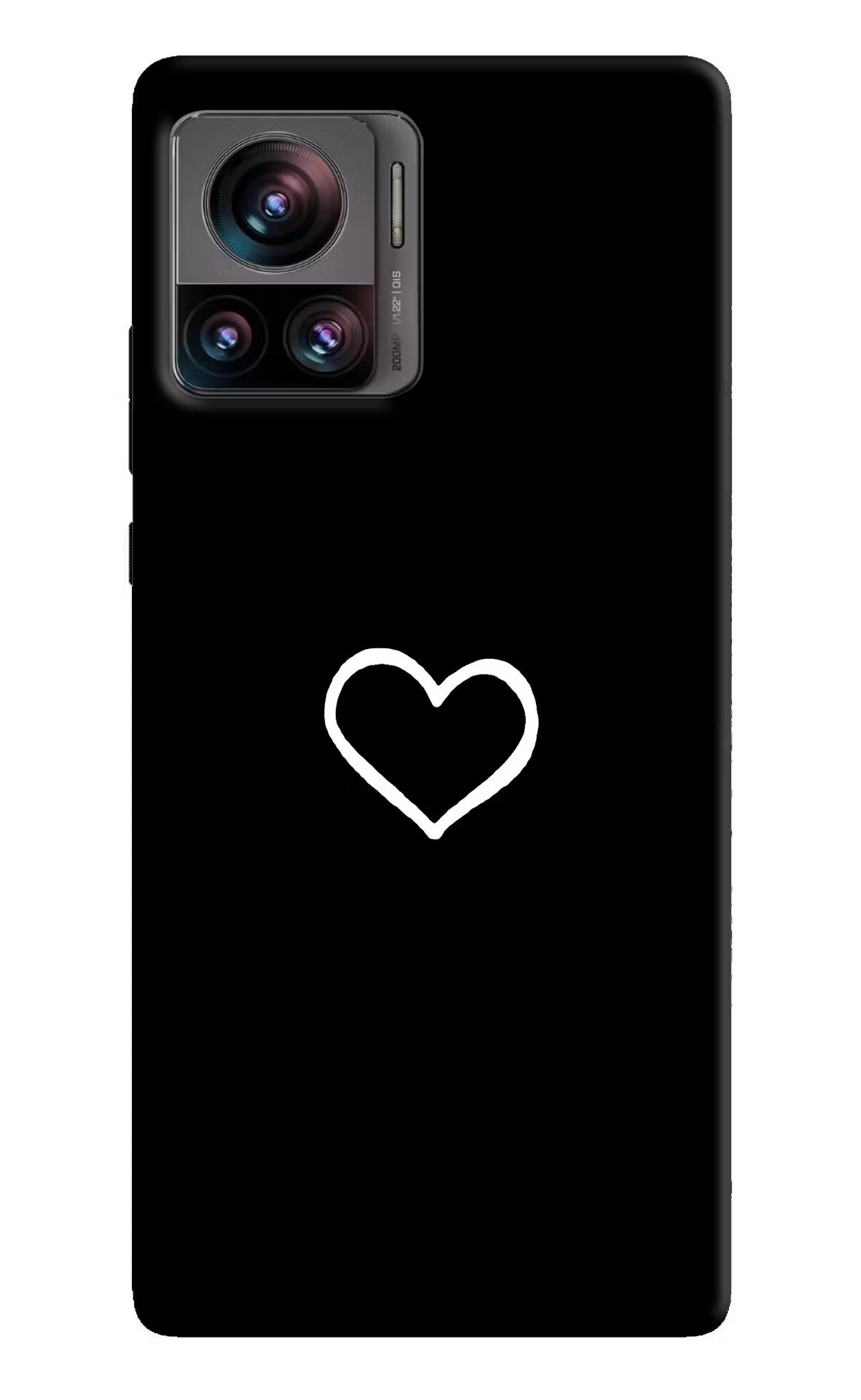 Heart Moto Edge 30 Ultra Hard Case Back Cover by Casekaro