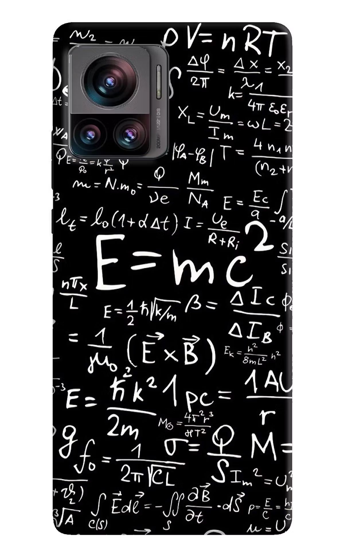 Physics Formula Moto Edge 30 Ultra Hard Case Back Cover by Casekaro