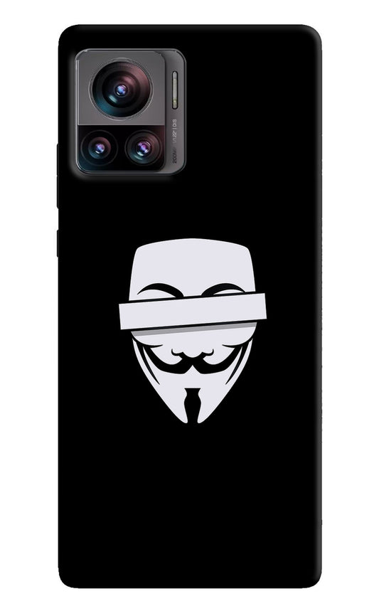 Anonymous Face Moto Edge 30 Ultra Back Cover