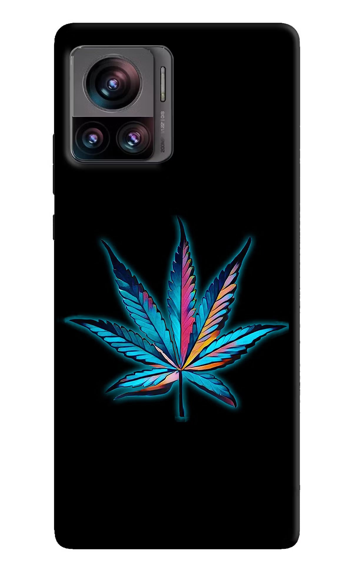 Weed Moto Edge 30 Ultra Hard Case Back Cover by Casekaro