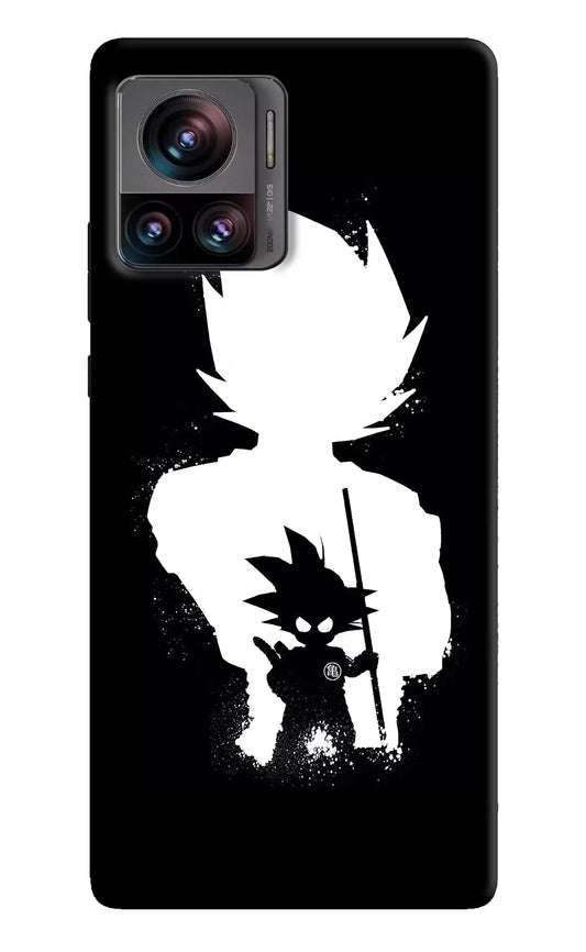 Goku Shadow Moto Edge 30 Ultra Hard Case Back Cover by Casekaro