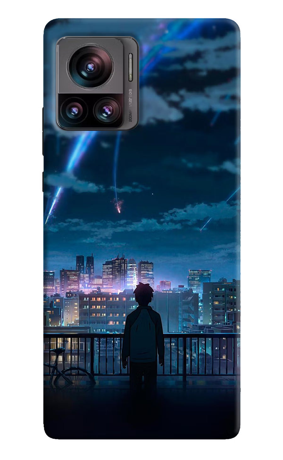 Anime Moto Edge 30 Ultra Back Cover, Hard case