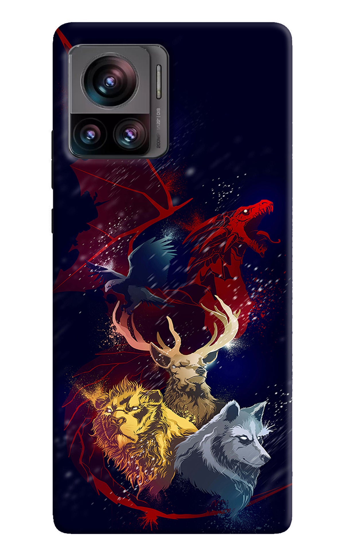 Game Of Thrones Moto Edge 30 Ultra Back Cover