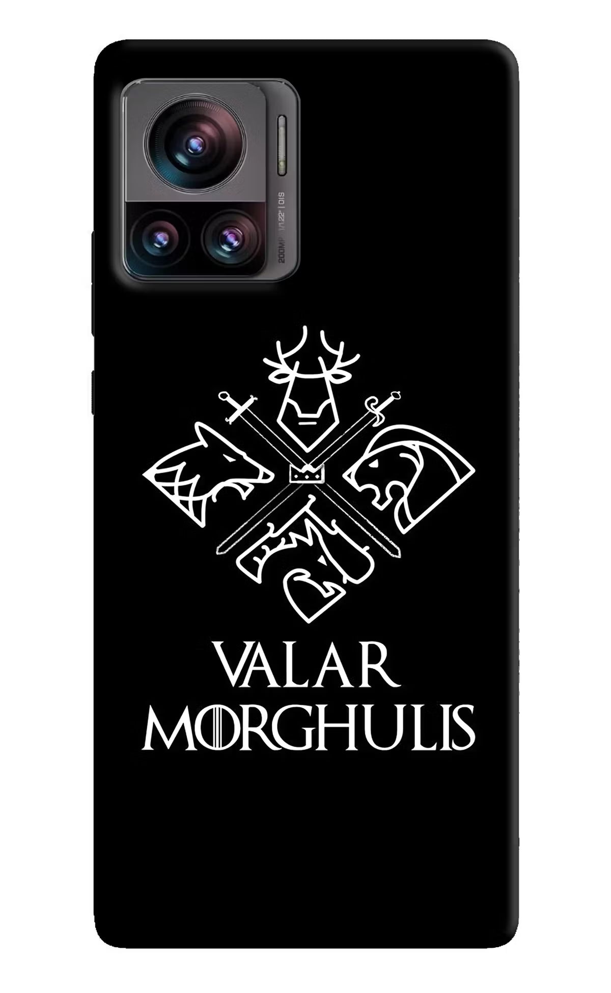 Valar Morghulis | Game Of Thrones Moto Edge 30 Ultra Hard Case Back Cover by Casekaro