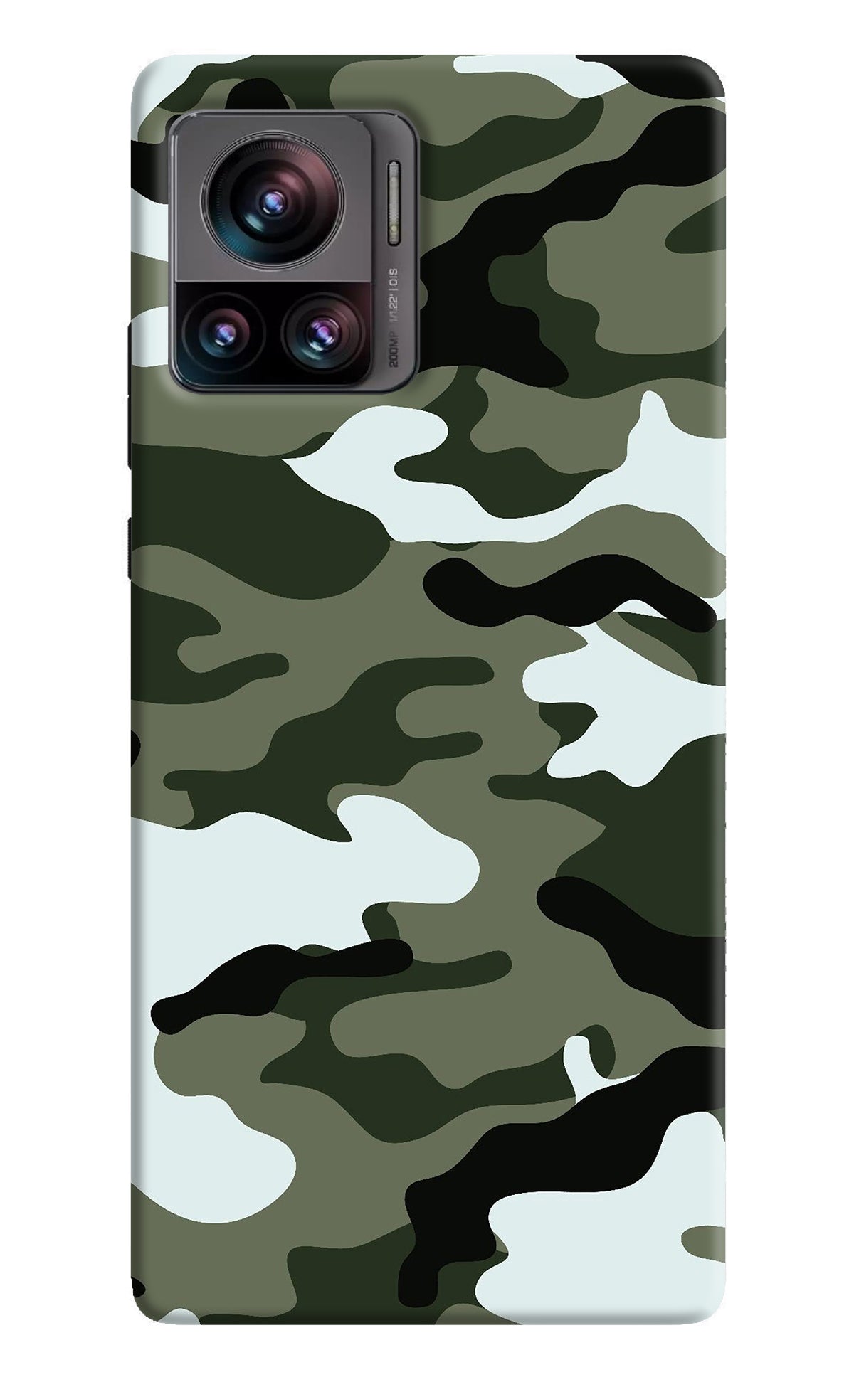 Camouflage Moto Edge 30 Ultra Back Cover