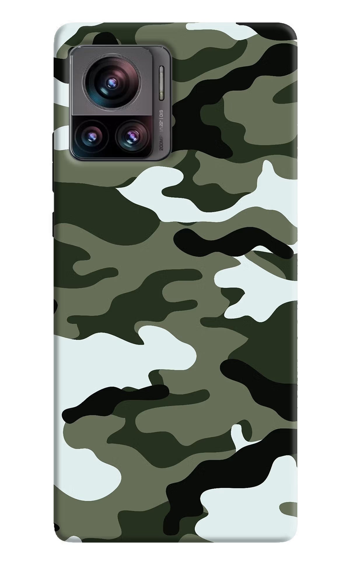 Camouflage Moto Edge 30 Ultra Hard Case Back Cover by Casekaro