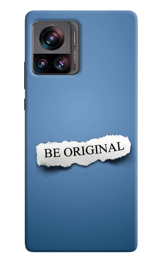 Be Original Moto Edge 30 Ultra Hard Case Back Cover by Casekaro
