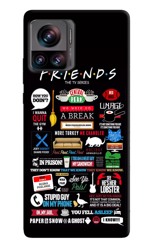 FRIENDS Moto Edge 30 Ultra Hard Case Back Cover by Casekaro