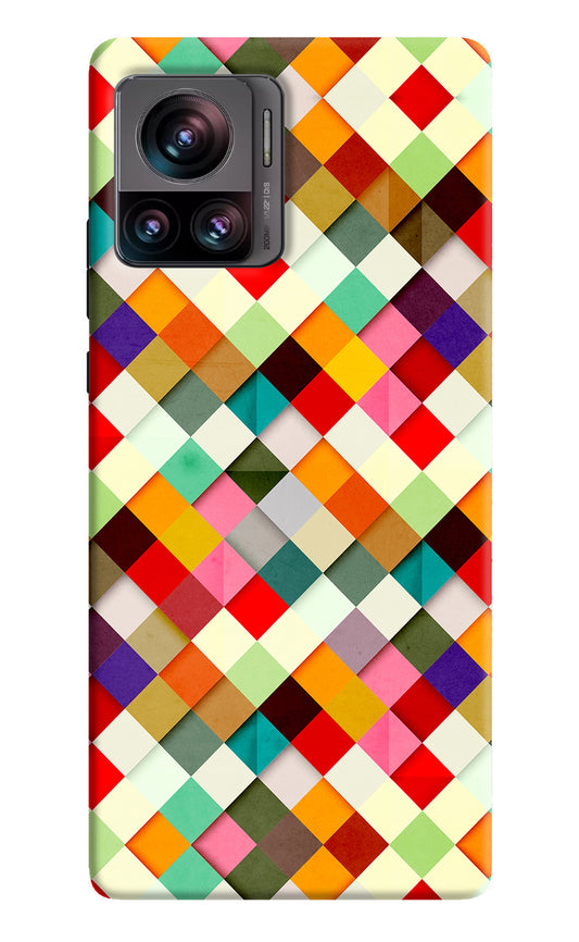 Geometric Abstract Colorful Moto Edge 30 Ultra Back Cover