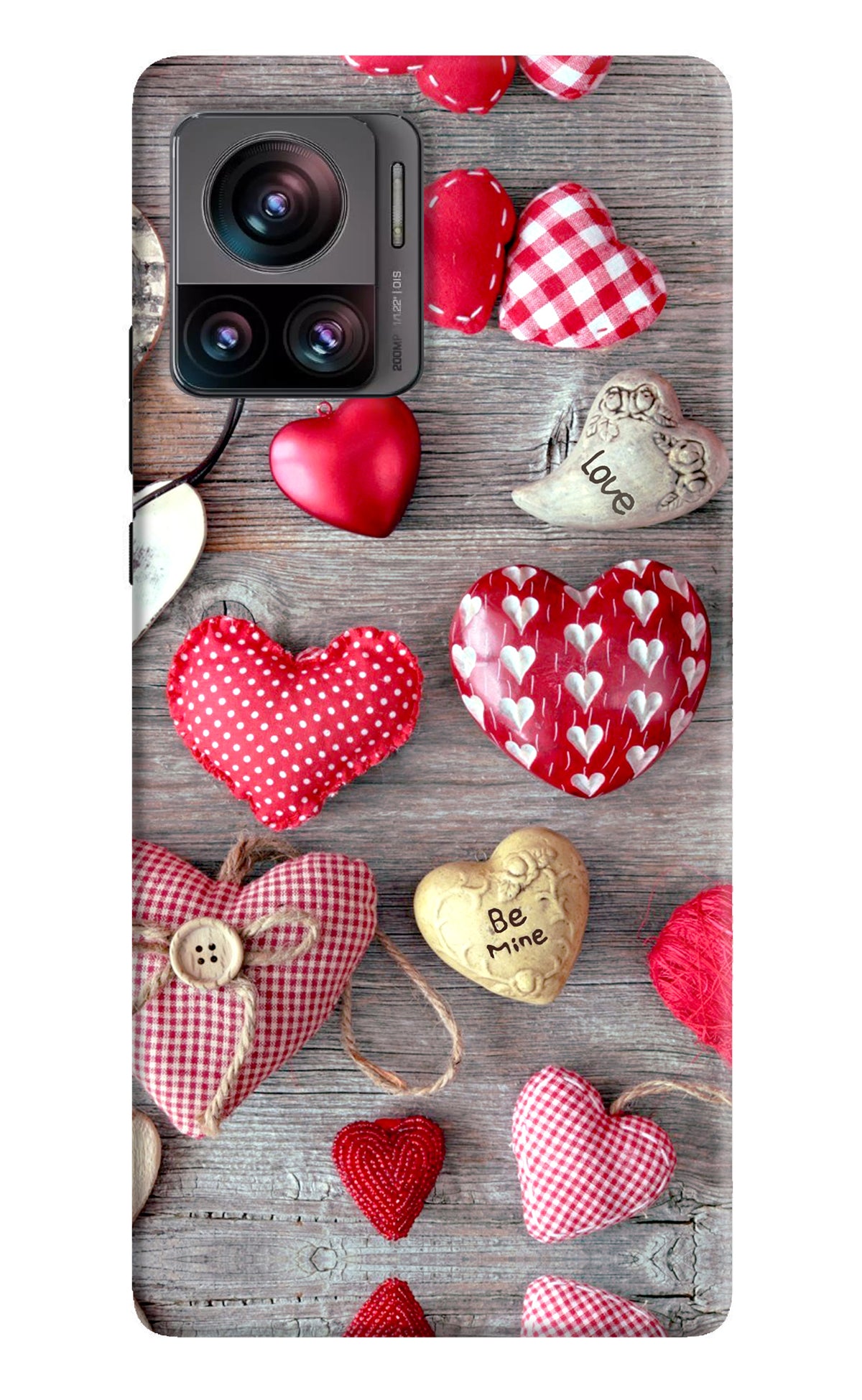 Love Wallpaper Moto Edge 30 Ultra Back Cover