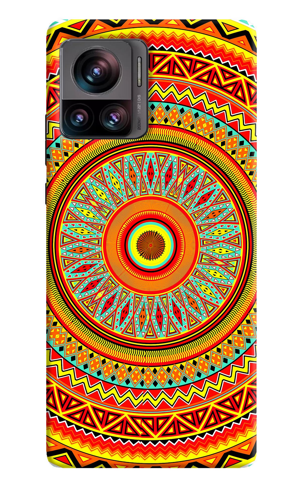 Mandala Pattern Moto Edge 30 Ultra Back Cover