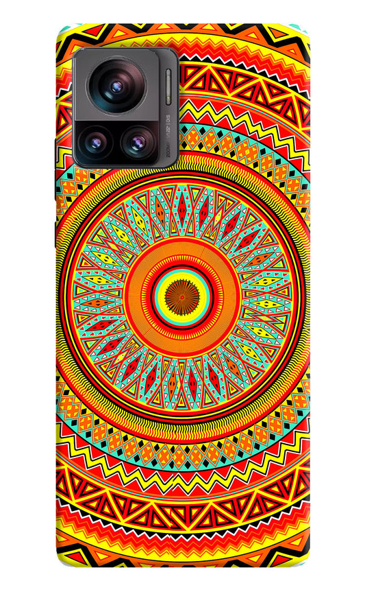 Mandala Pattern Moto Edge 30 Ultra Back Cover