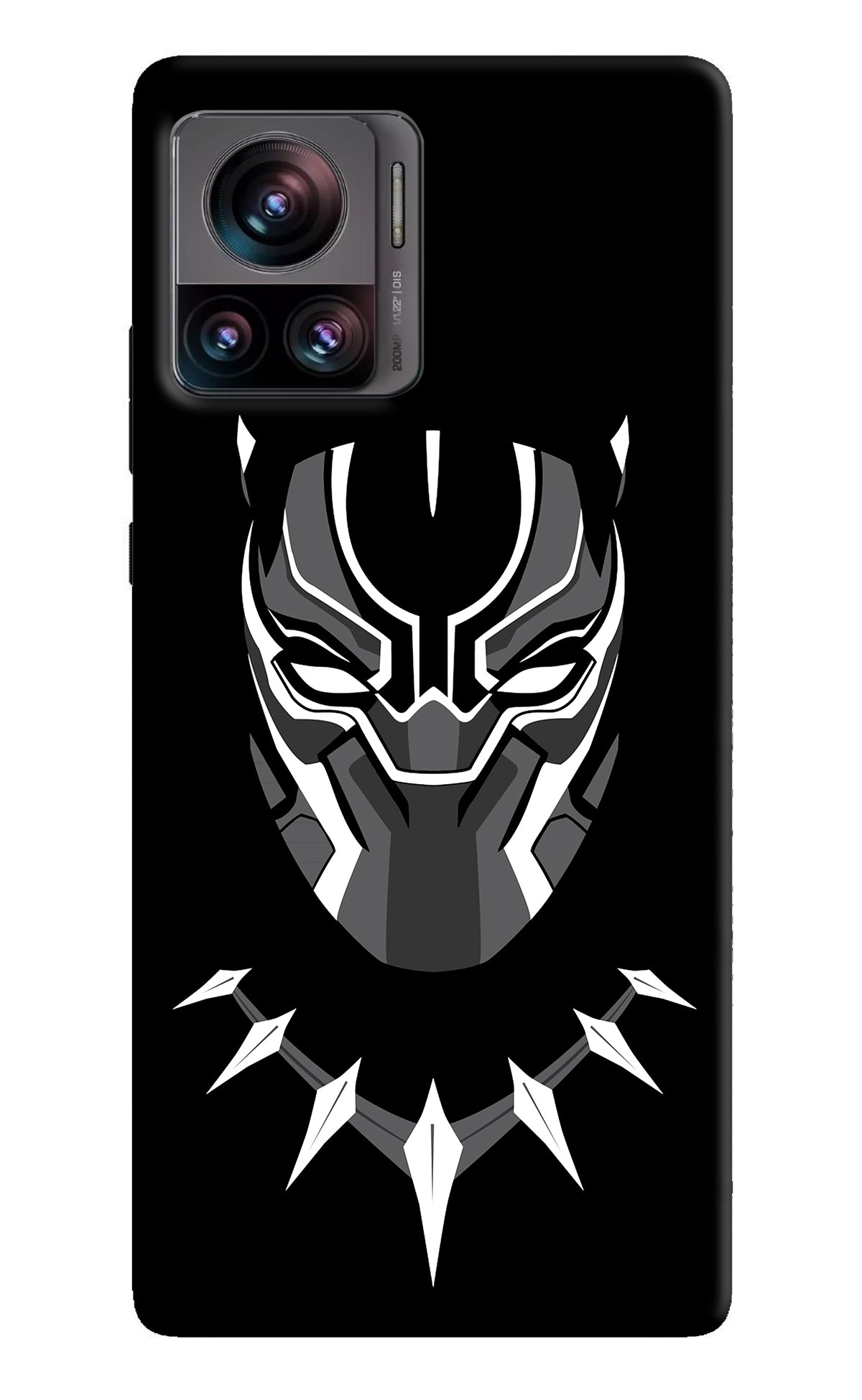 Black Panther Moto Edge 30 Ultra Back Cover