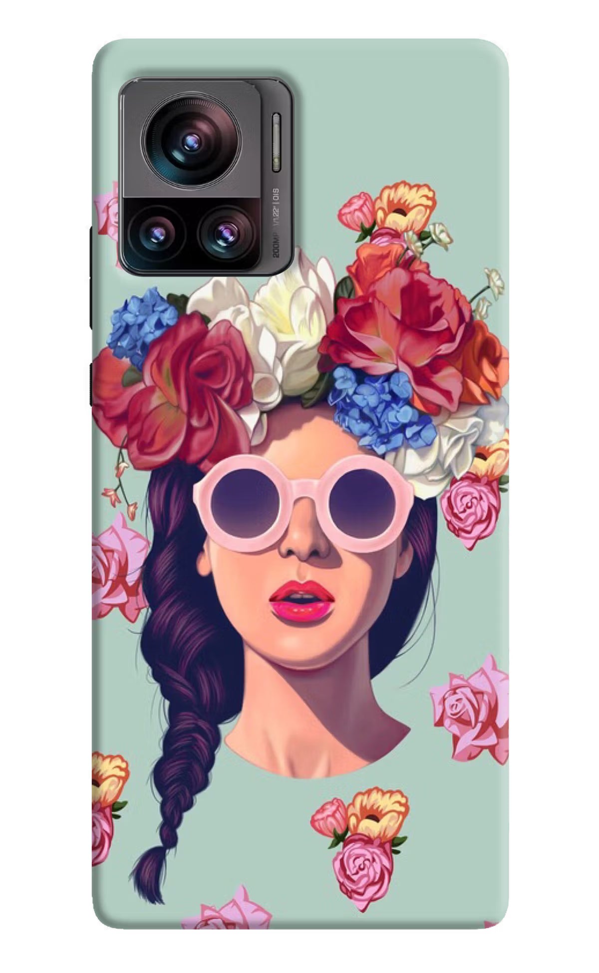 Pretty Girl Moto Edge 30 Ultra Hard Case Back Cover by Casekaro