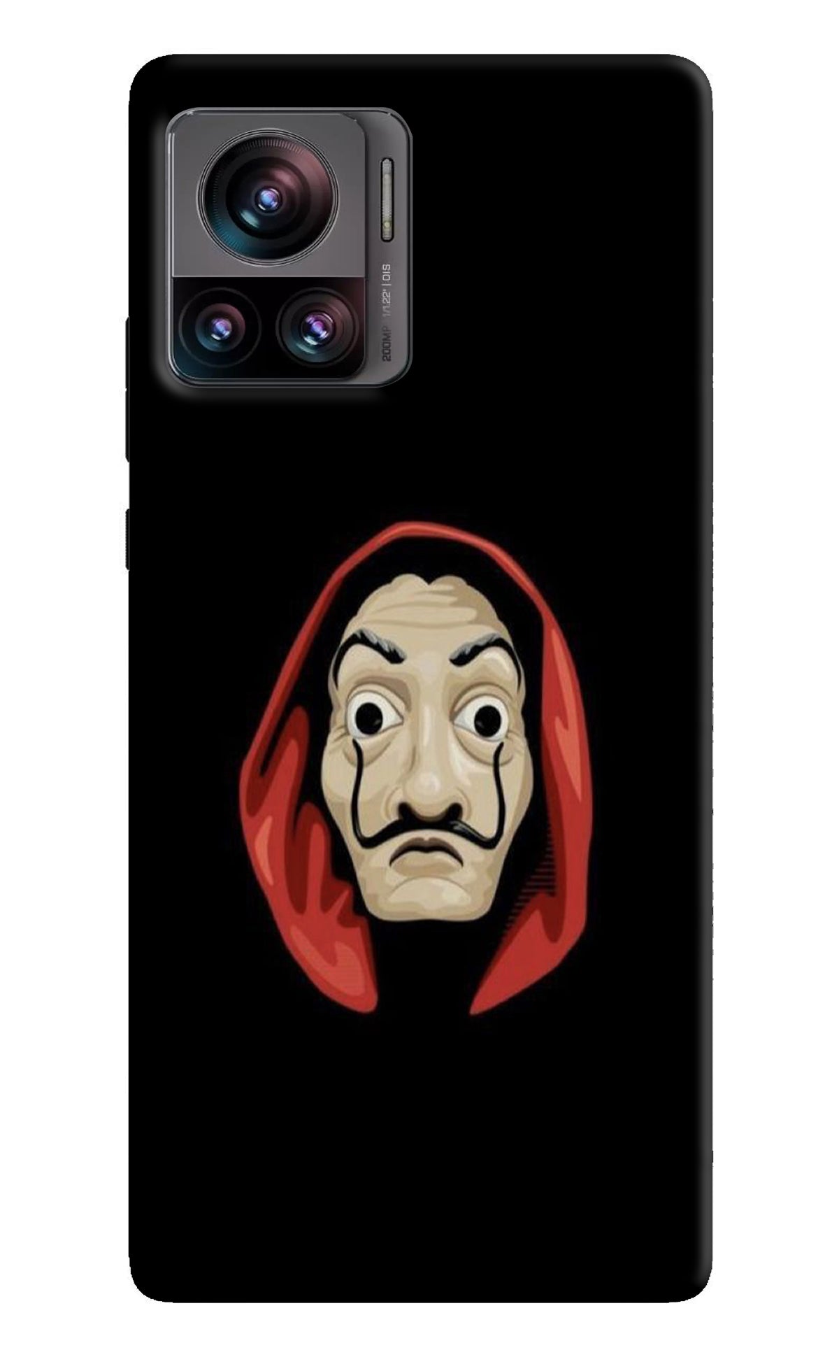 Money Heist Moto Edge 30 Ultra Back Cover