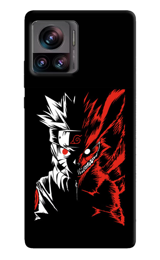Naruto Two Face Moto Edge 30 Ultra Hard Case Back Cover by Casekaro