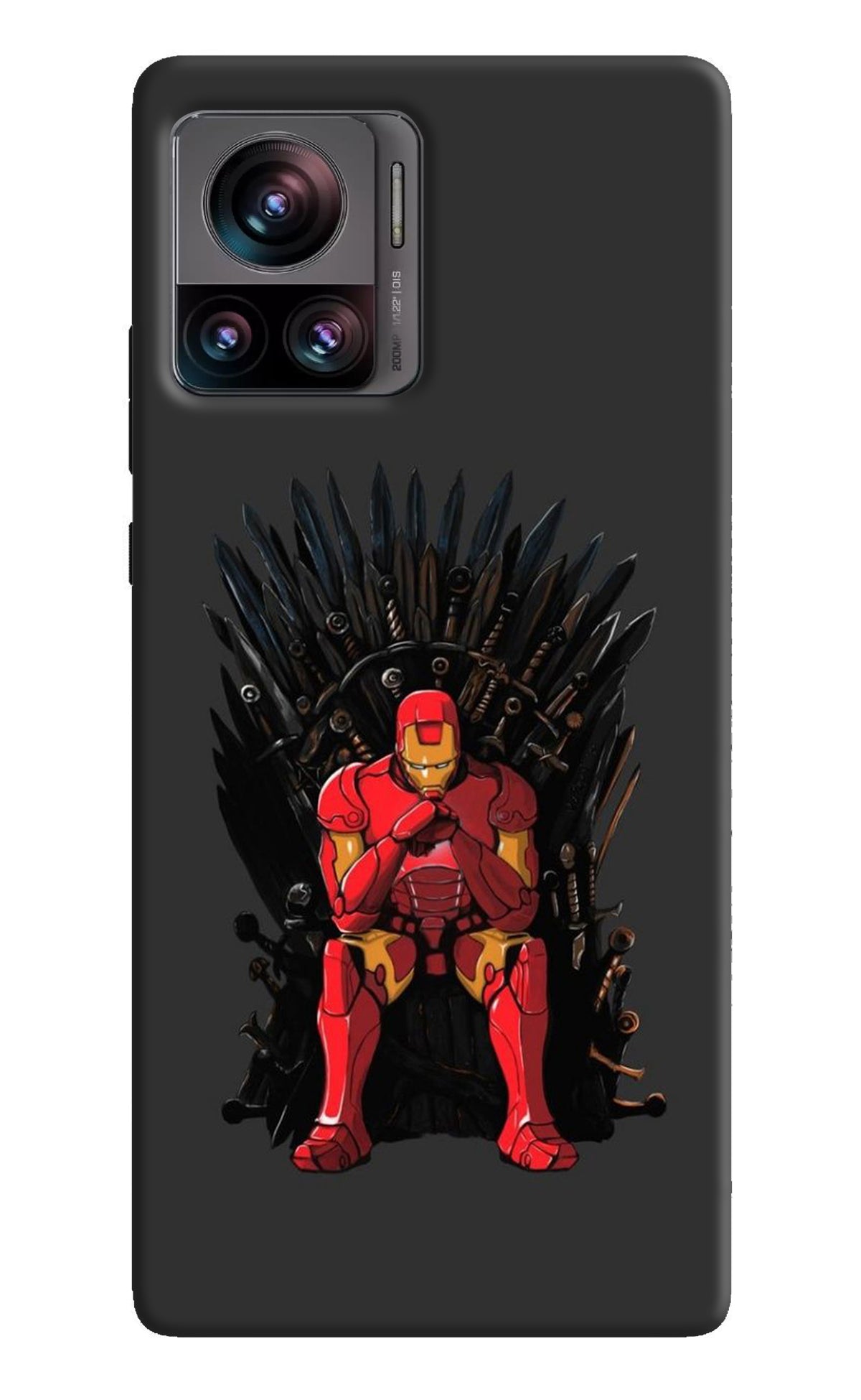 Ironman Throne Moto Edge 30 Ultra Back Cover