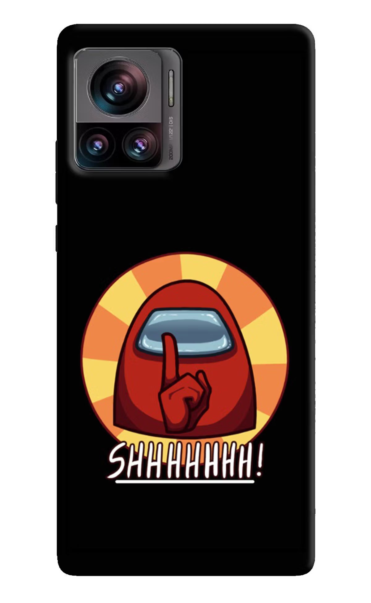 Among Us Shhh! Moto Edge 30 Ultra Hard Case Back Cover by Casekaro