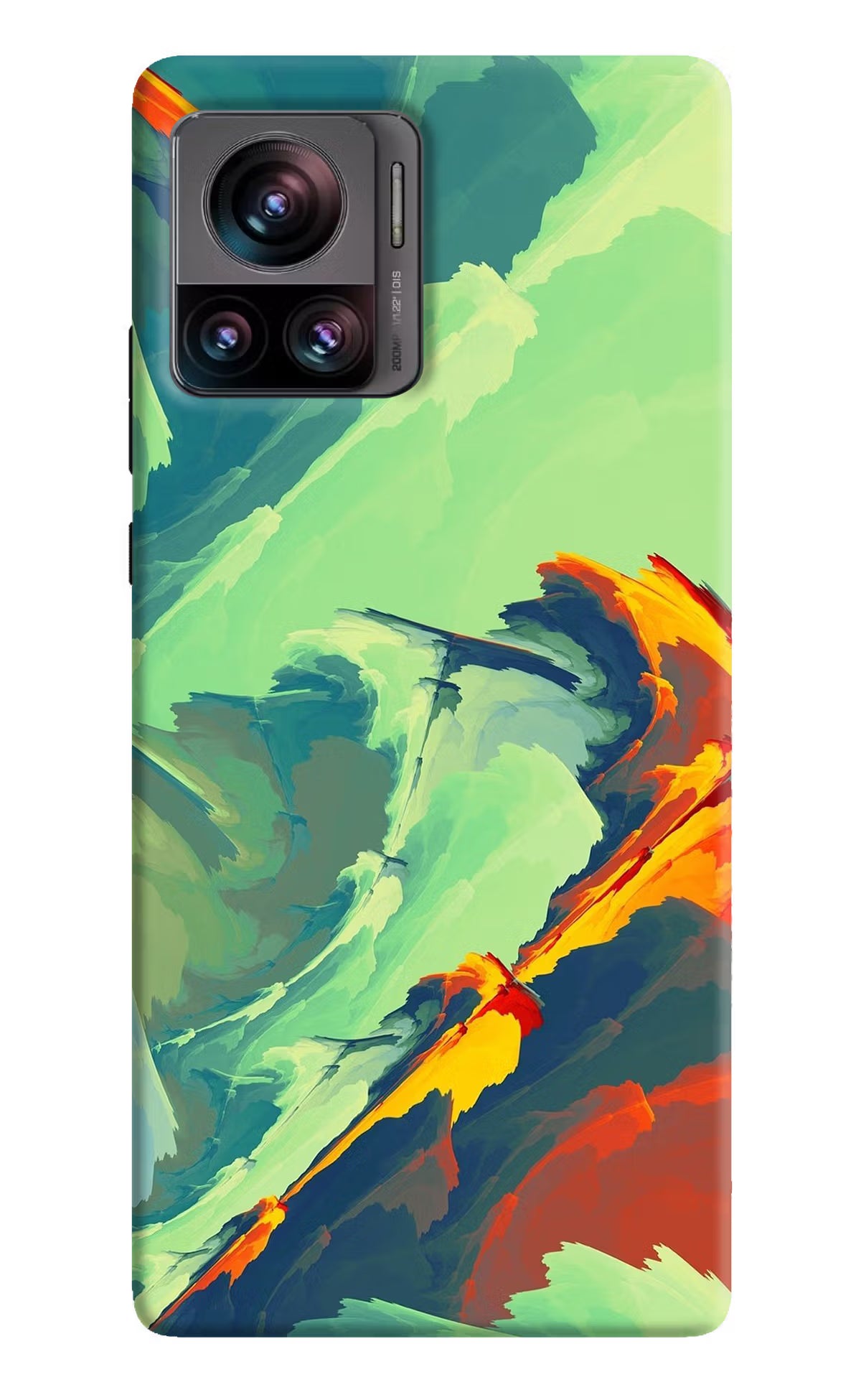 Paint Art Moto Edge 30 Ultra Hard Case Back Cover by Casekaro