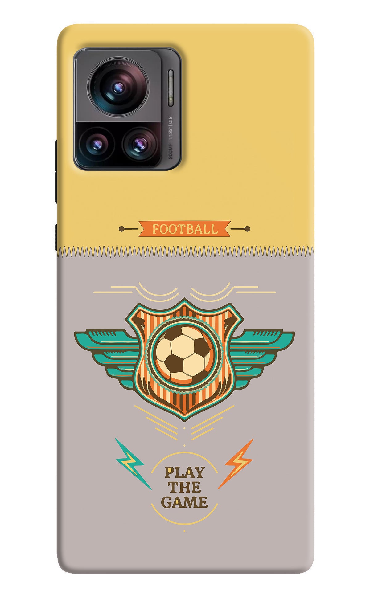 Football Moto Edge 30 Ultra Back Cover