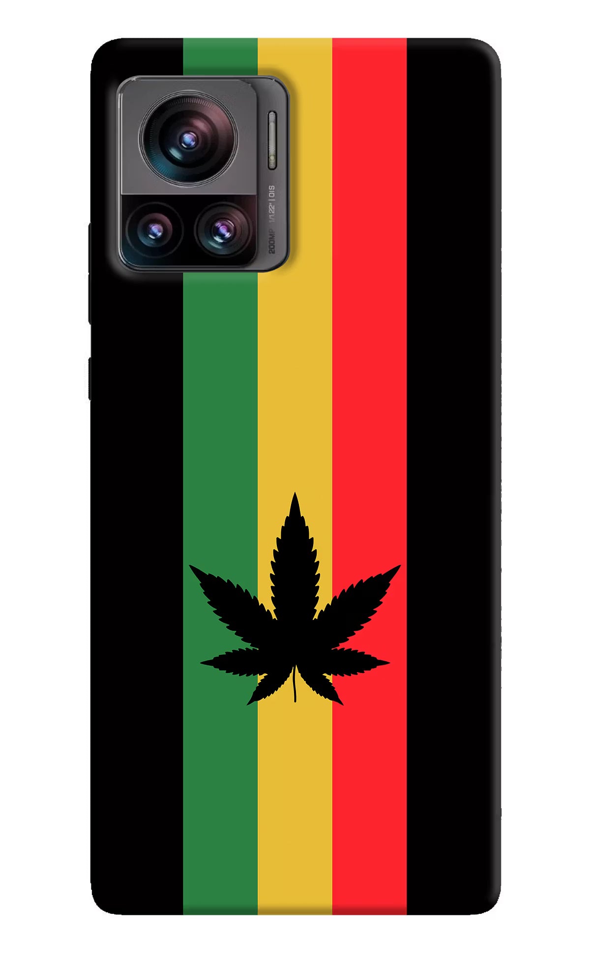 Weed Flag Moto Edge 30 Ultra Hard Case Back Cover by Casekaro