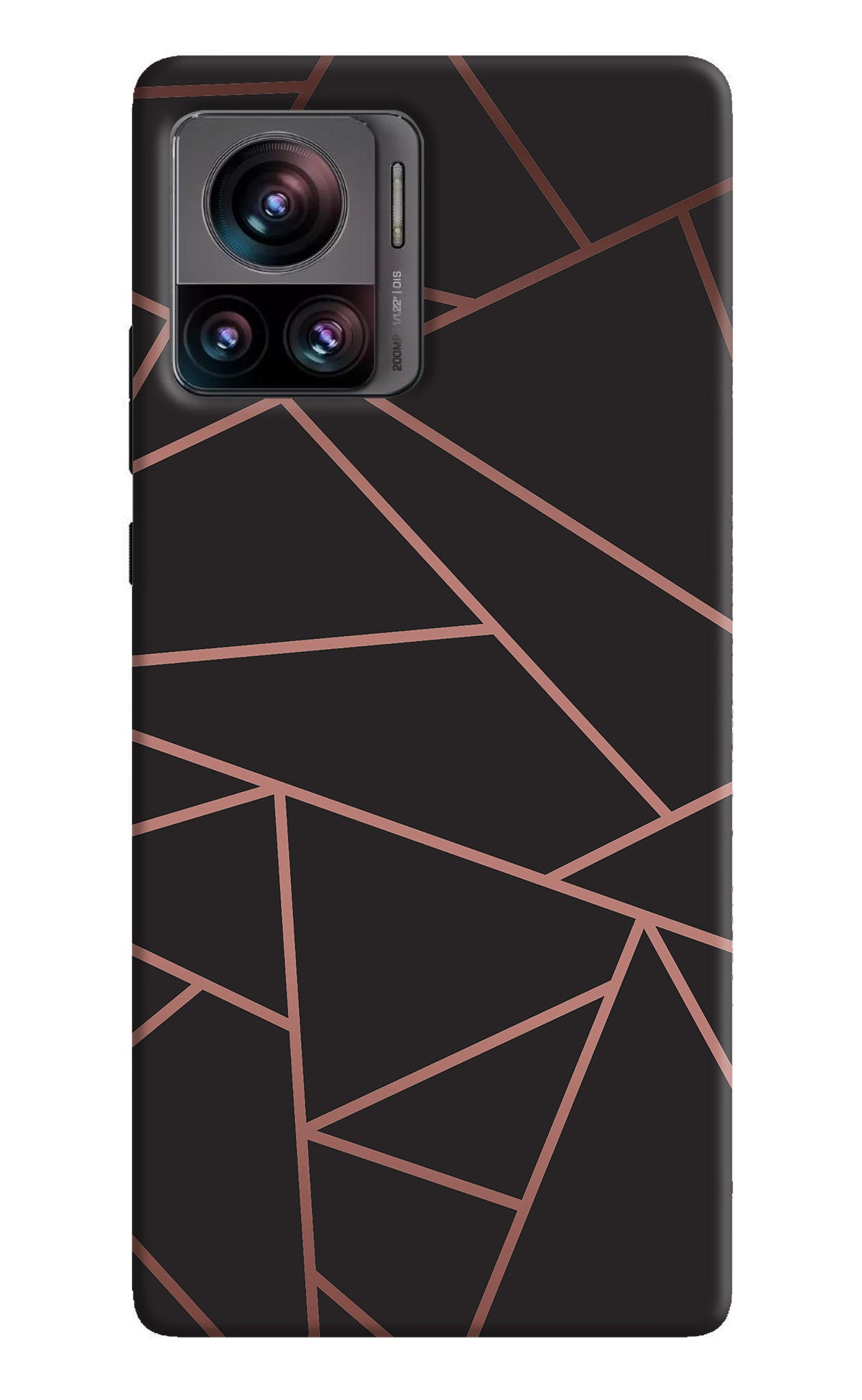 Geometric Pattern Moto Edge 30 Ultra Back Cover