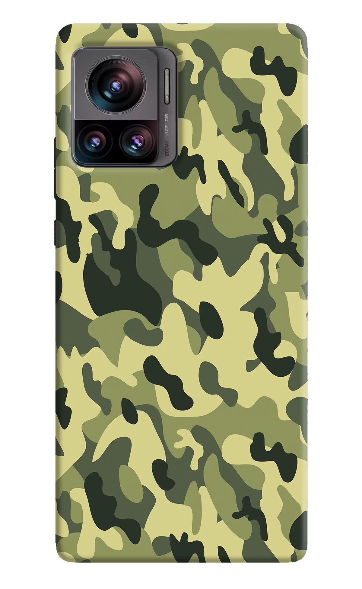 Camouflage Moto Edge 30 Ultra Hard Case Back Cover by Casekaro