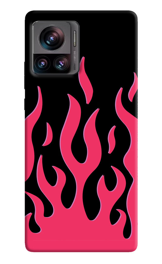 Fire Flames Moto Edge 30 Ultra Hard Case Back Cover by Casekaro