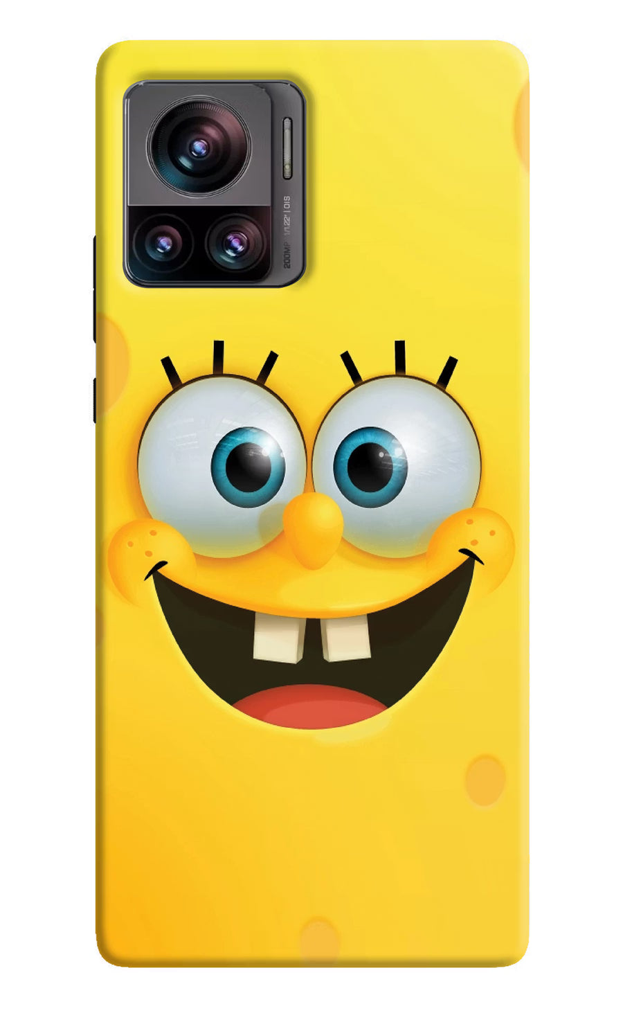 Sponge 1 Moto Edge 30 Ultra Back Cover, Hard case