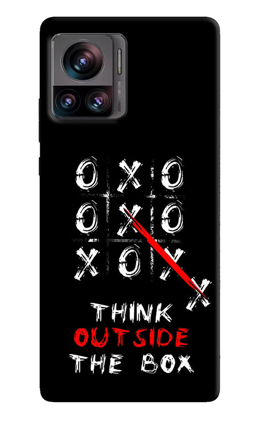 Think out of the BOX Moto Edge 30 Ultra Hard Case Back Cover by Casekaro