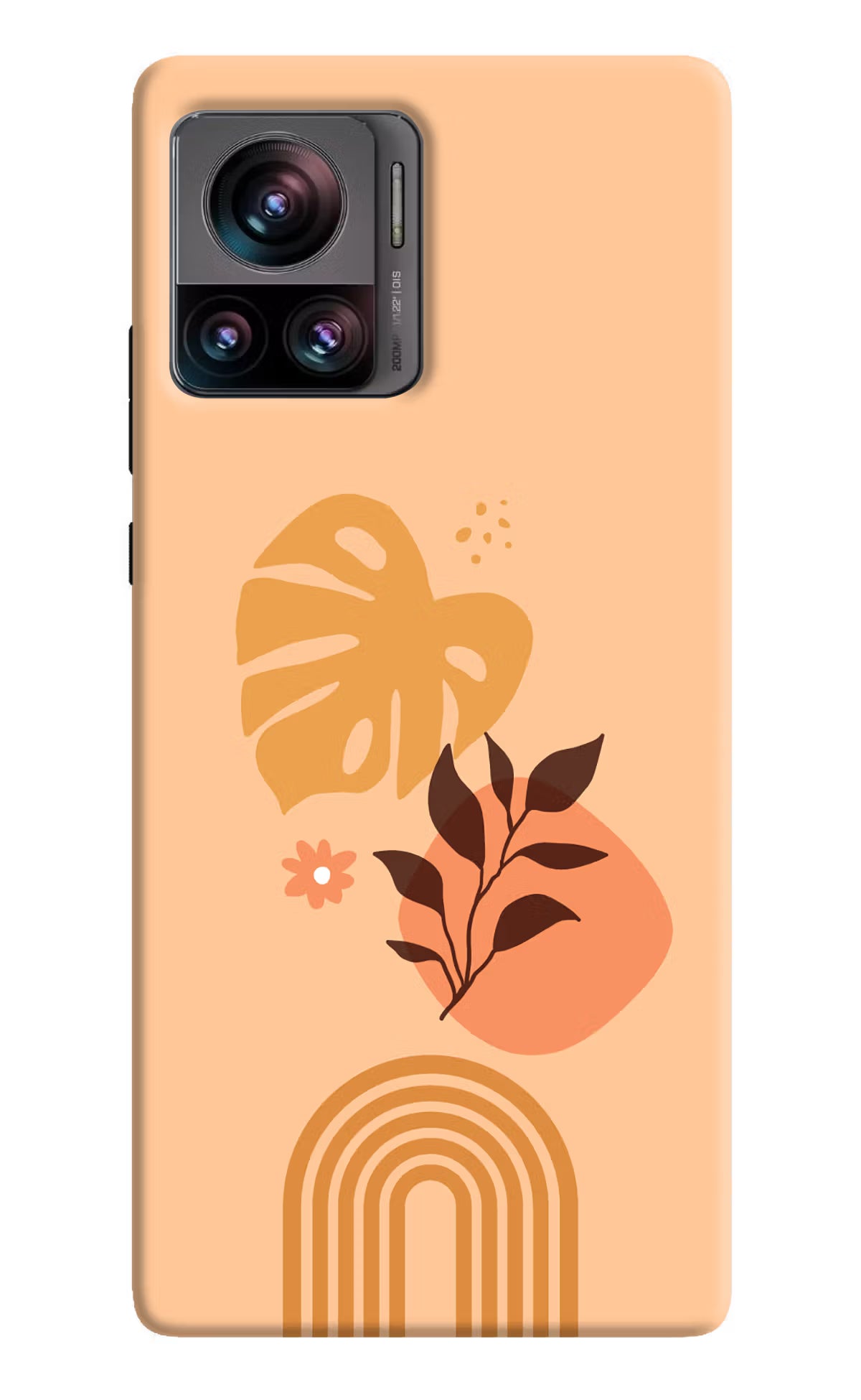 Bohemian Art Moto Edge 30 Ultra Hard Case Back Cover by Casekaro