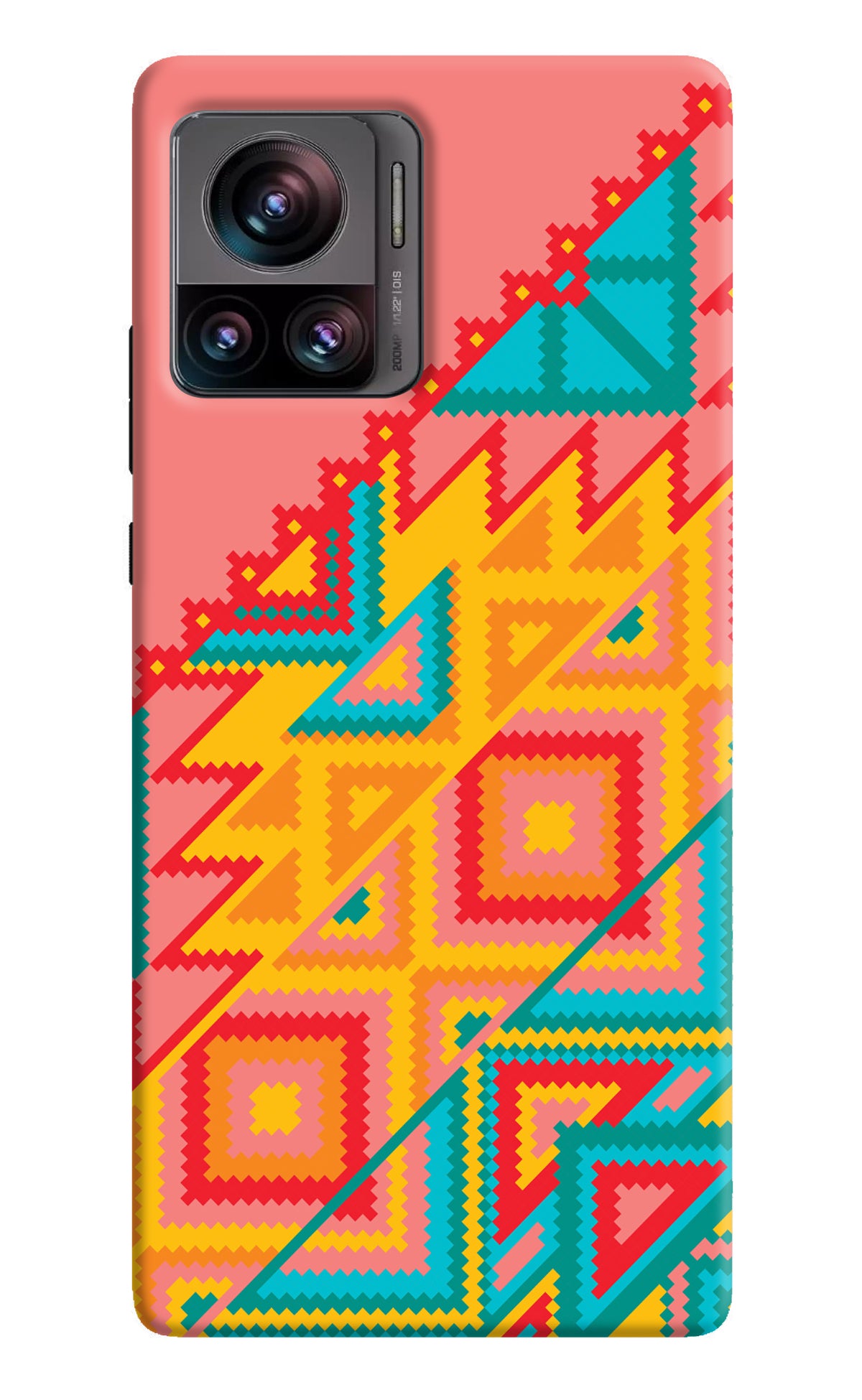 Aztec Tribal Moto Edge 30 Ultra Back Cover