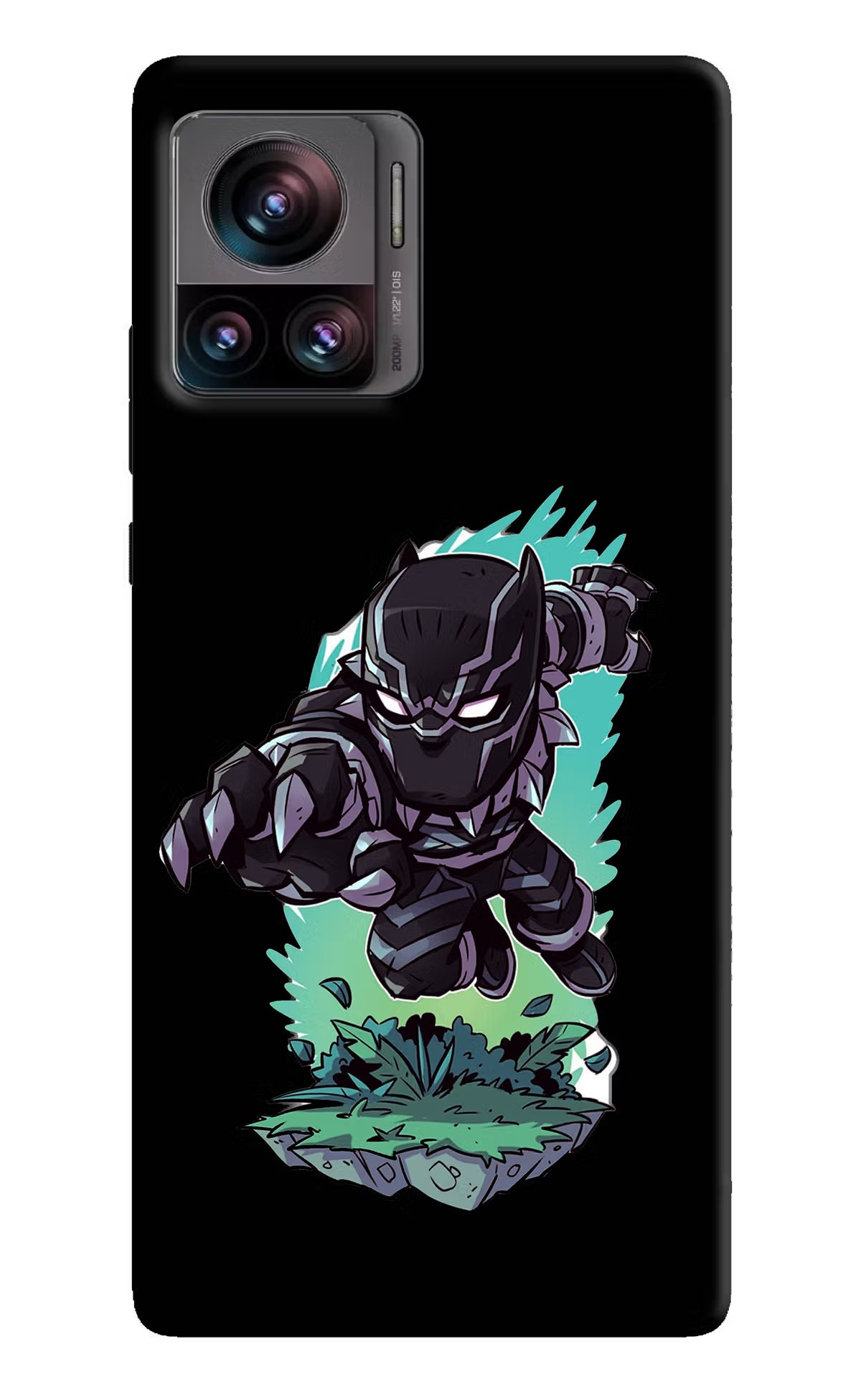 Black Panther Moto Edge 30 Ultra Hard Case Back Cover by Casekaro