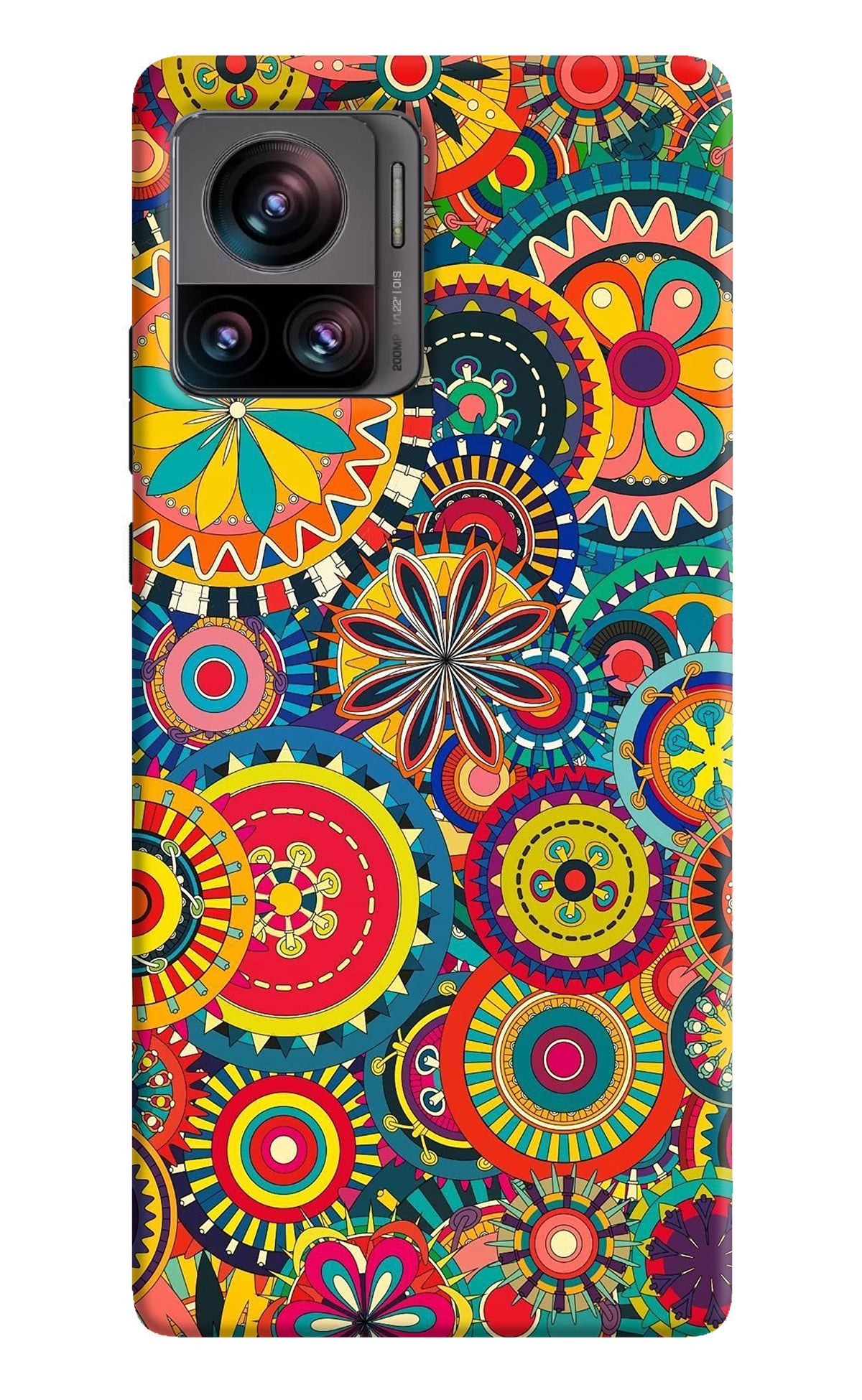 Gol Gol Art Moto Edge 30 Ultra Back Cover