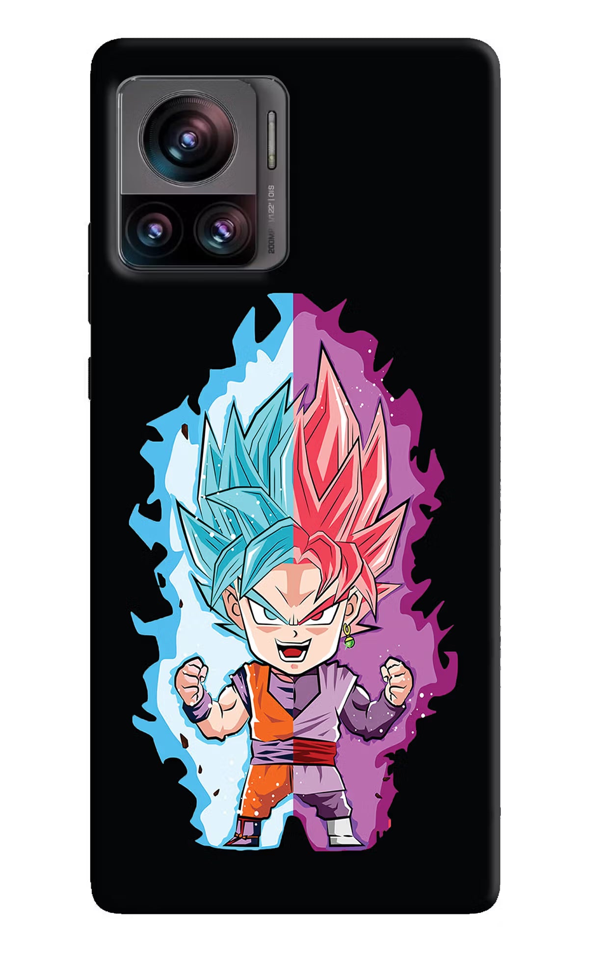 Chota Goku Moto Edge 30 Ultra Hard Case Back Cover by Casekaro