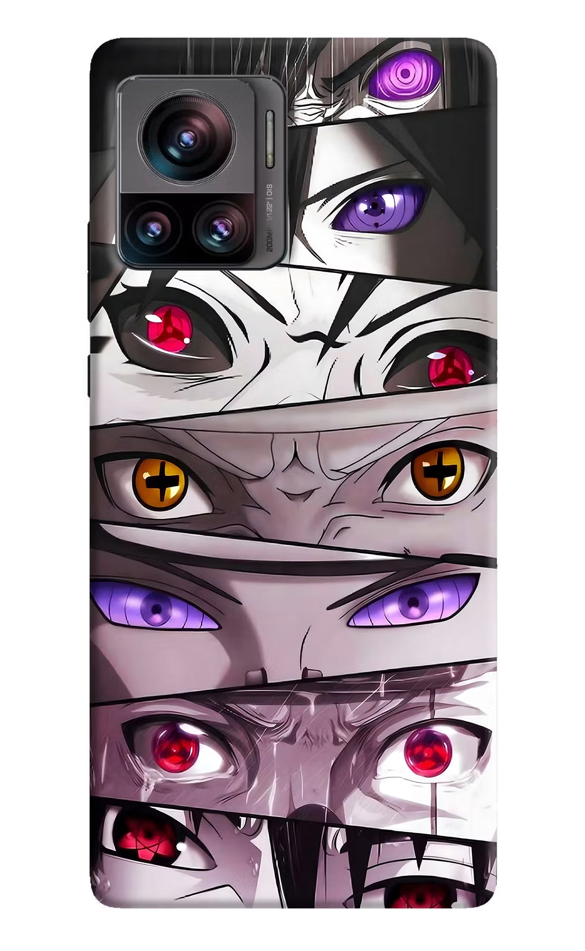 Naruto Anime Moto Edge 30 Ultra Hard Case Back Cover by Casekaro
