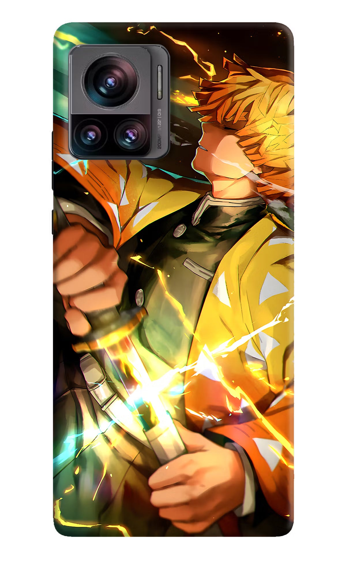 Demon Slayer Moto Edge 30 Ultra Hard Case Back Cover by Casekaro