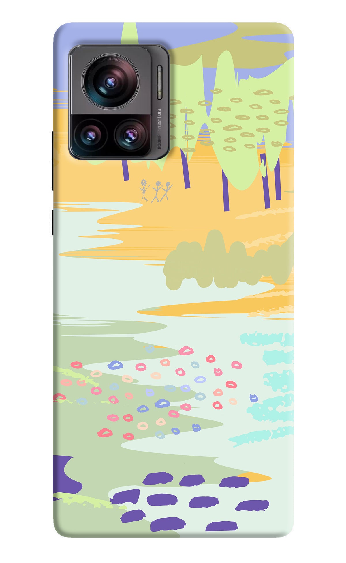 Scenery Moto Edge 30 Ultra Back Cover