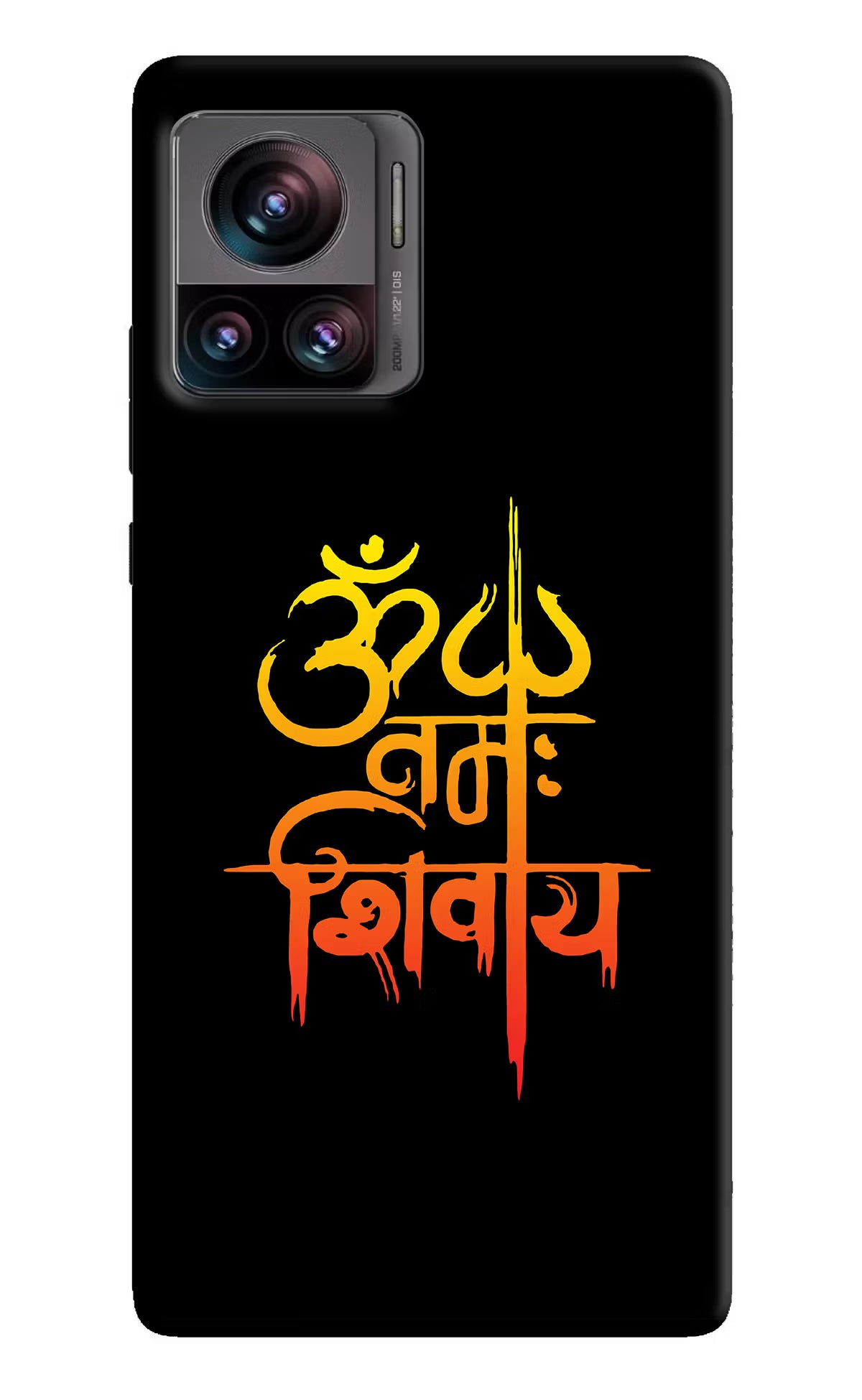 Om Namah Shivay Moto Edge 30 Ultra Hard Case Back Cover by Casekaro