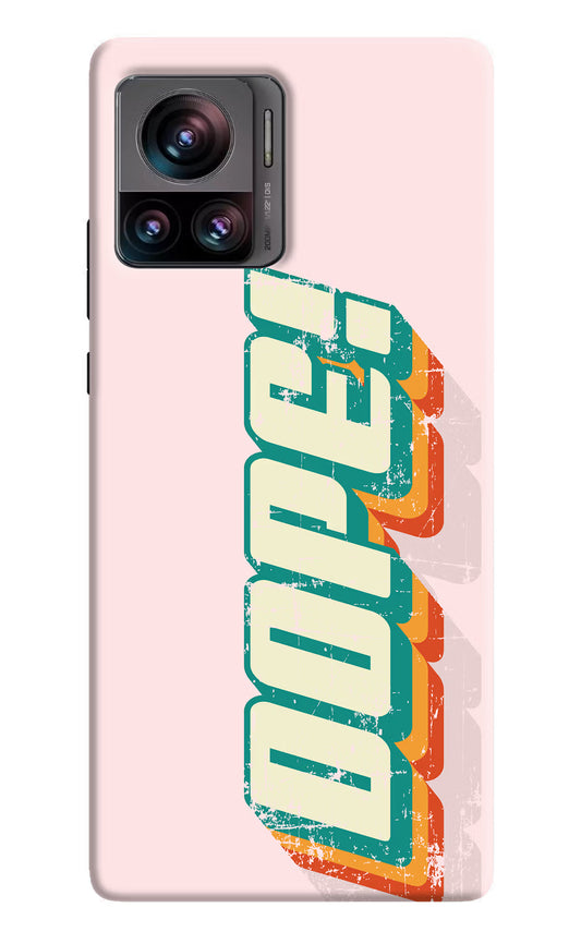 Dope Moto Edge 30 Ultra Hard Case Back Cover by Casekaro