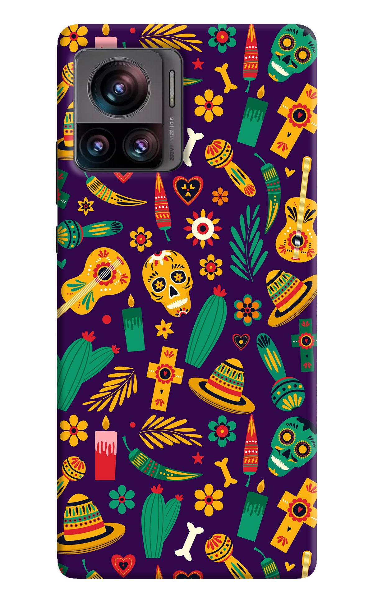 Mexican Artwork Moto Edge 30 Ultra Back Cover