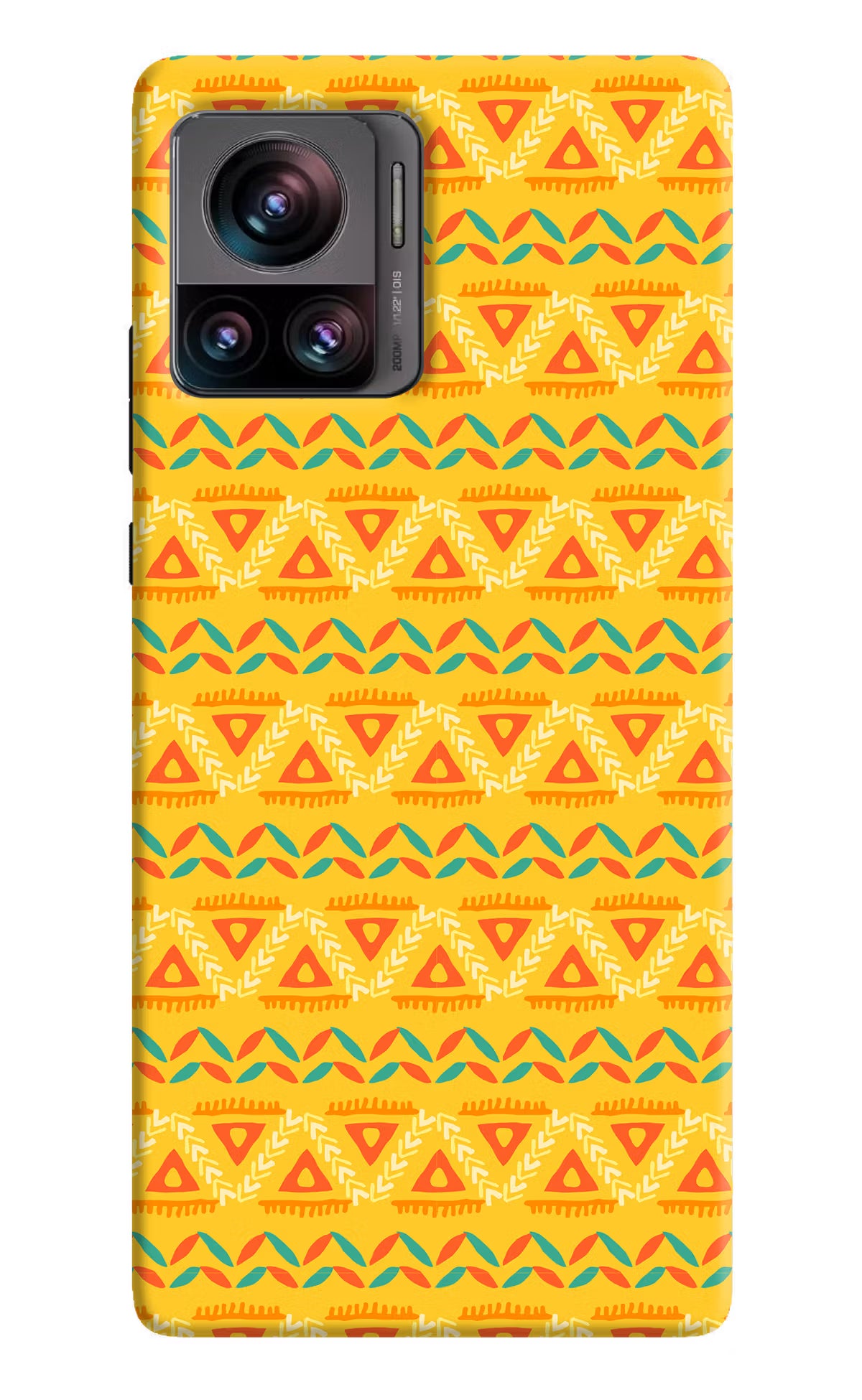 Tribal Pattern Moto Edge 30 Ultra Hard Case Back Cover by Casekaro