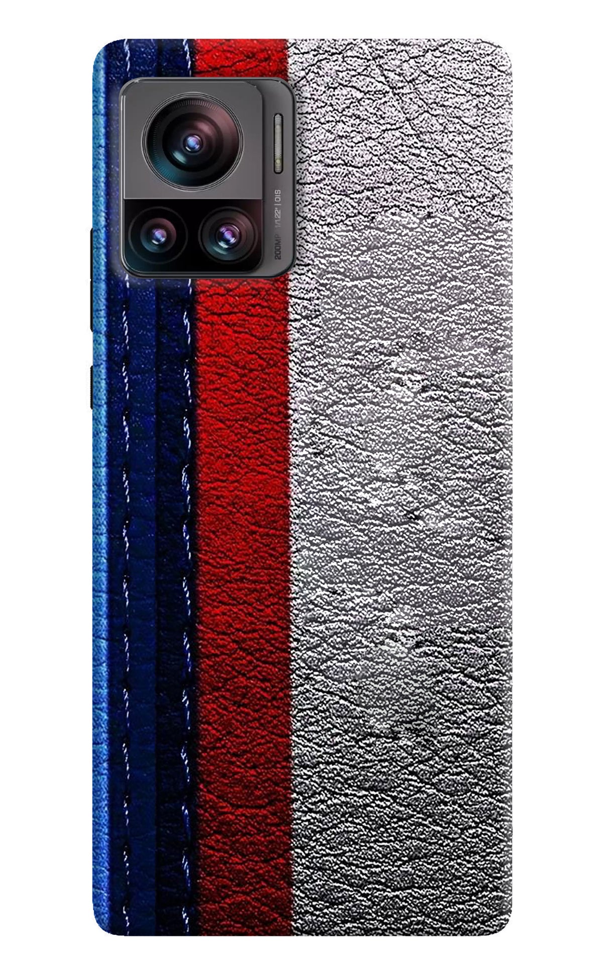 BMW Stripes Moto Edge 30 Ultra Back Cover