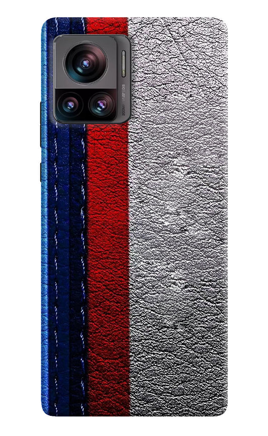 BMW Stripes Moto Edge 30 Ultra Back Cover