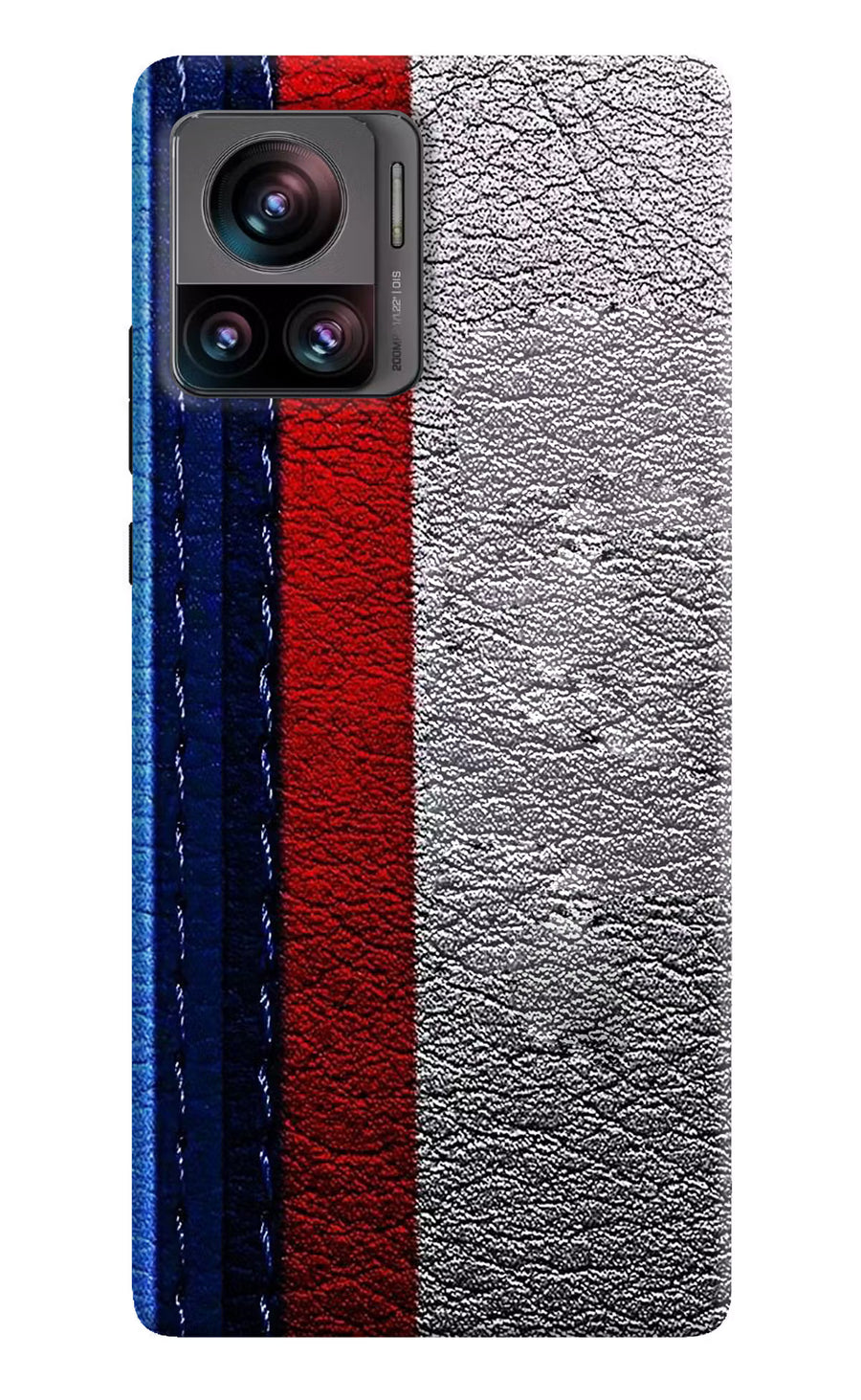 BMW Stripes Moto Edge 30 Ultra Back Cover, Hard case