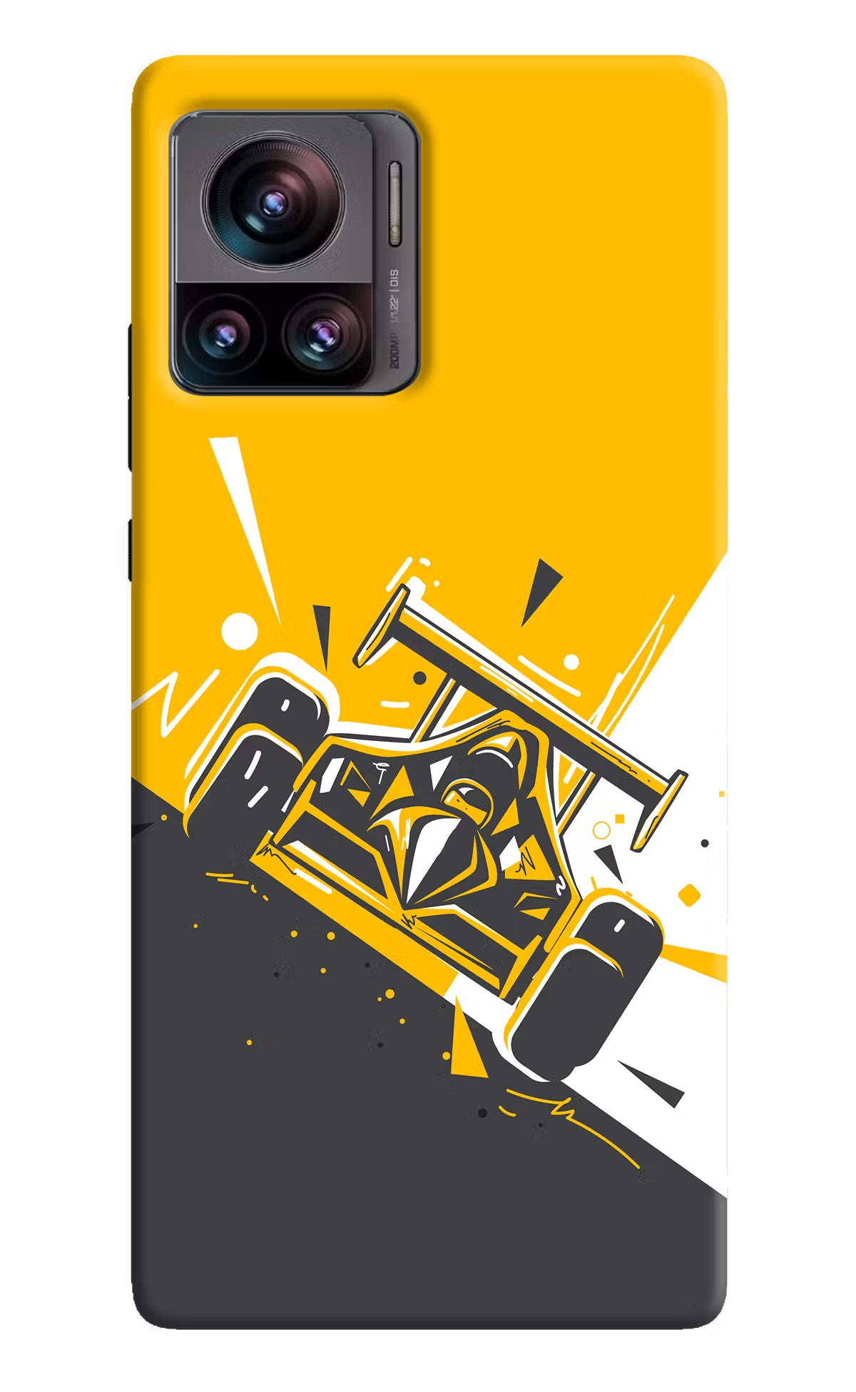 Track King Moto Edge 30 Ultra Hard Case Back Cover by Casekaro