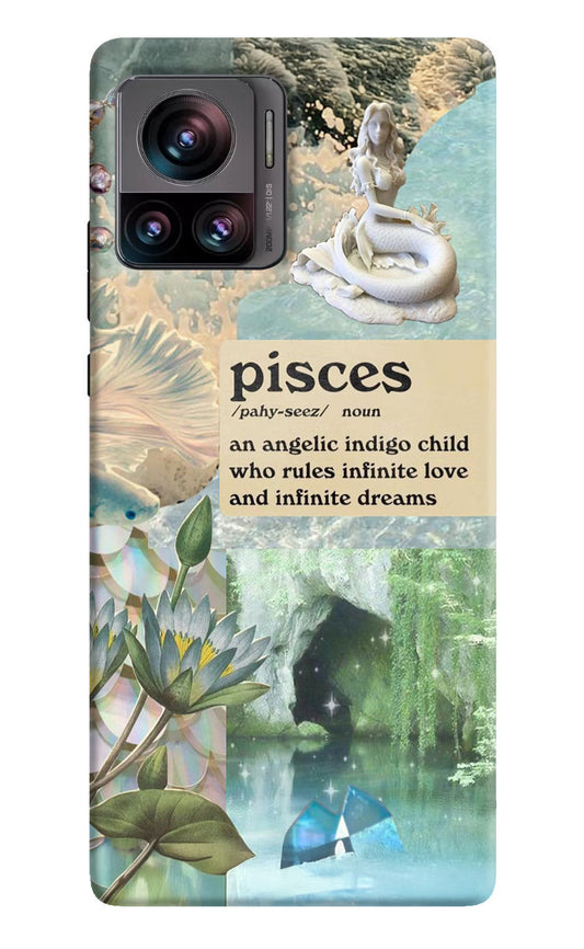 Pisces Zodiac Moto Edge 30 Ultra Hard Case Back Cover by Casekaro