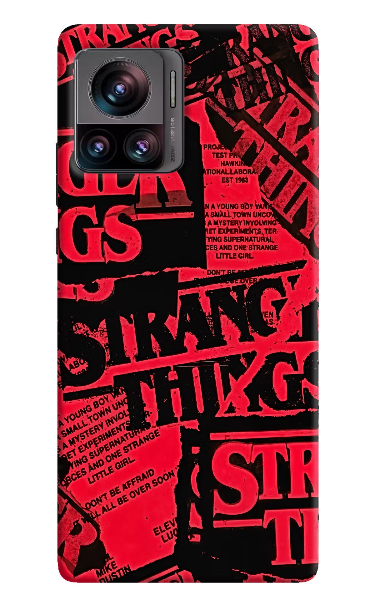 Ordinary Things Moto Edge 30 Ultra Hard Case Back Cover by Casekaro