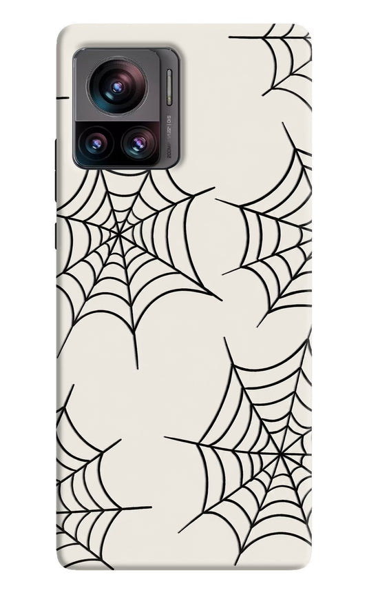 Spider Web Moto Edge 30 Ultra Hard Case Back Cover by Casekaro
